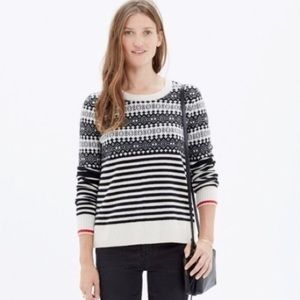 Madewell Fair Isle Merino Wool Sweater